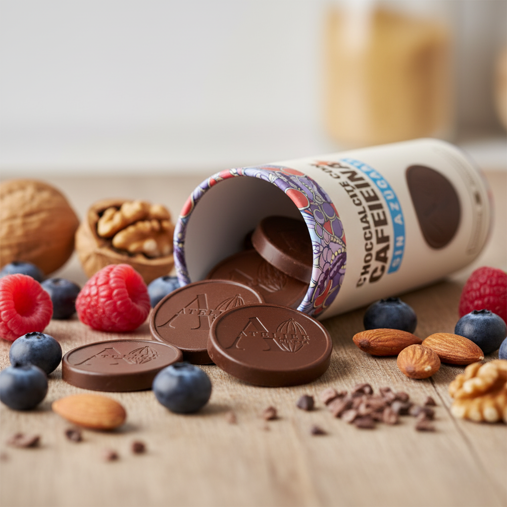 KICK - Chocolat sans sucre avec caféine