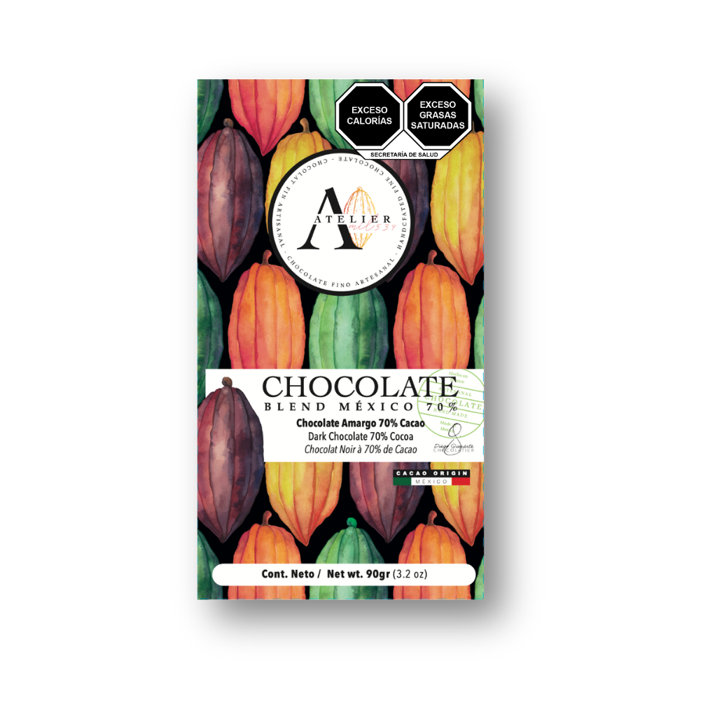 BLEND MX 70% Chocolate Bar, 90g