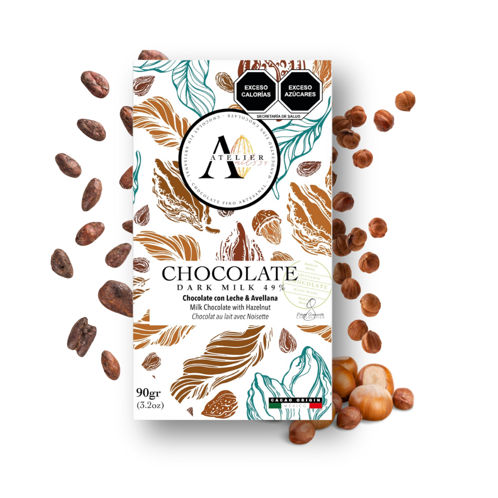 MILK & HAZELNUT Chocolate bar, 90g