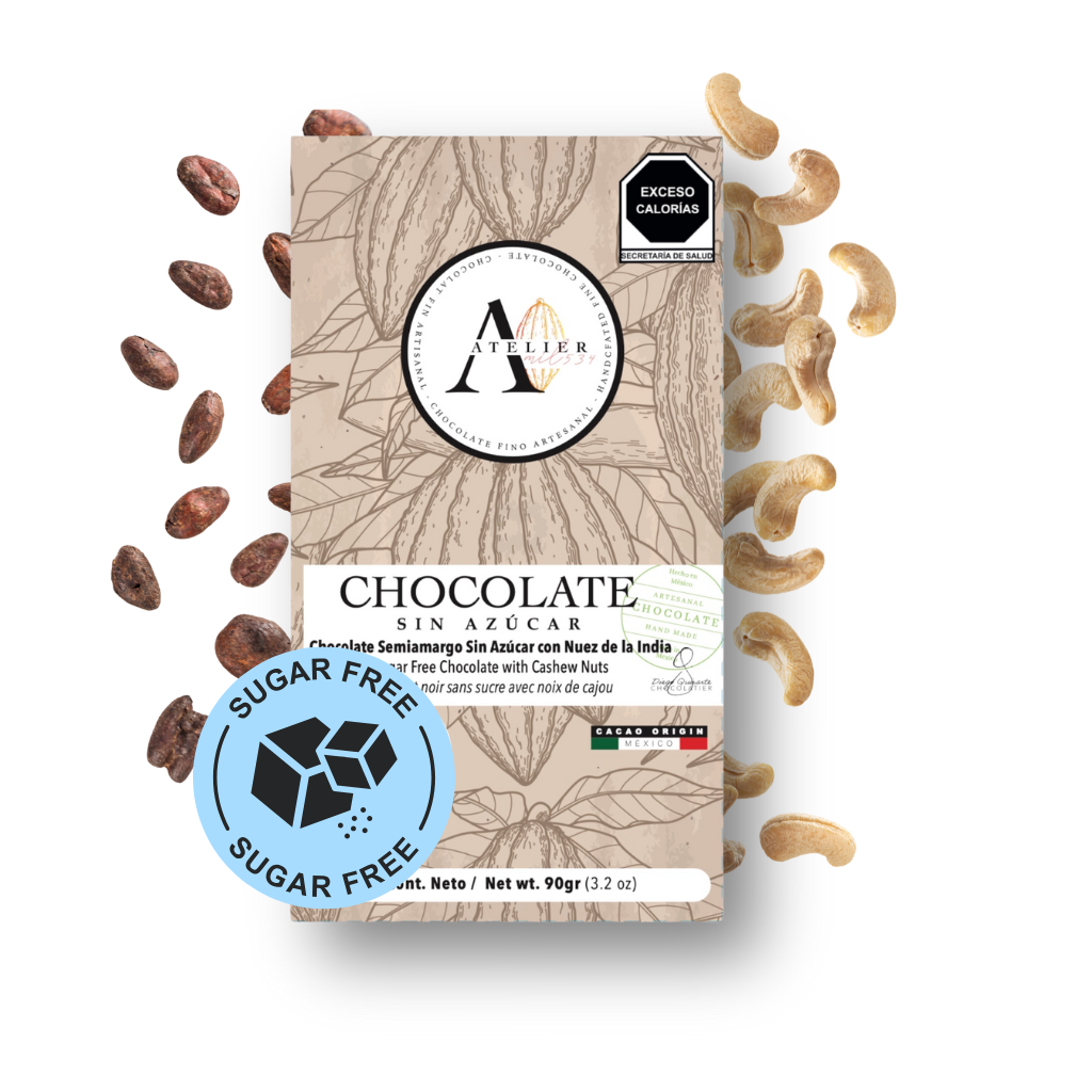 SUGAR-FREE Chocolate Bar WITH INDIA WALNUT, 90g