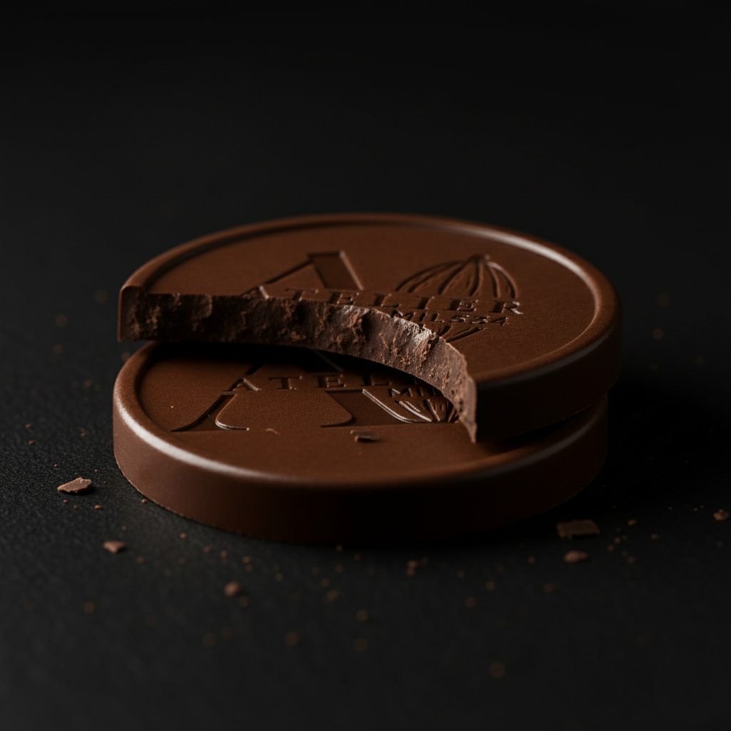 KICK - Monedas de chocolate obscuro con cafeína (16pz)