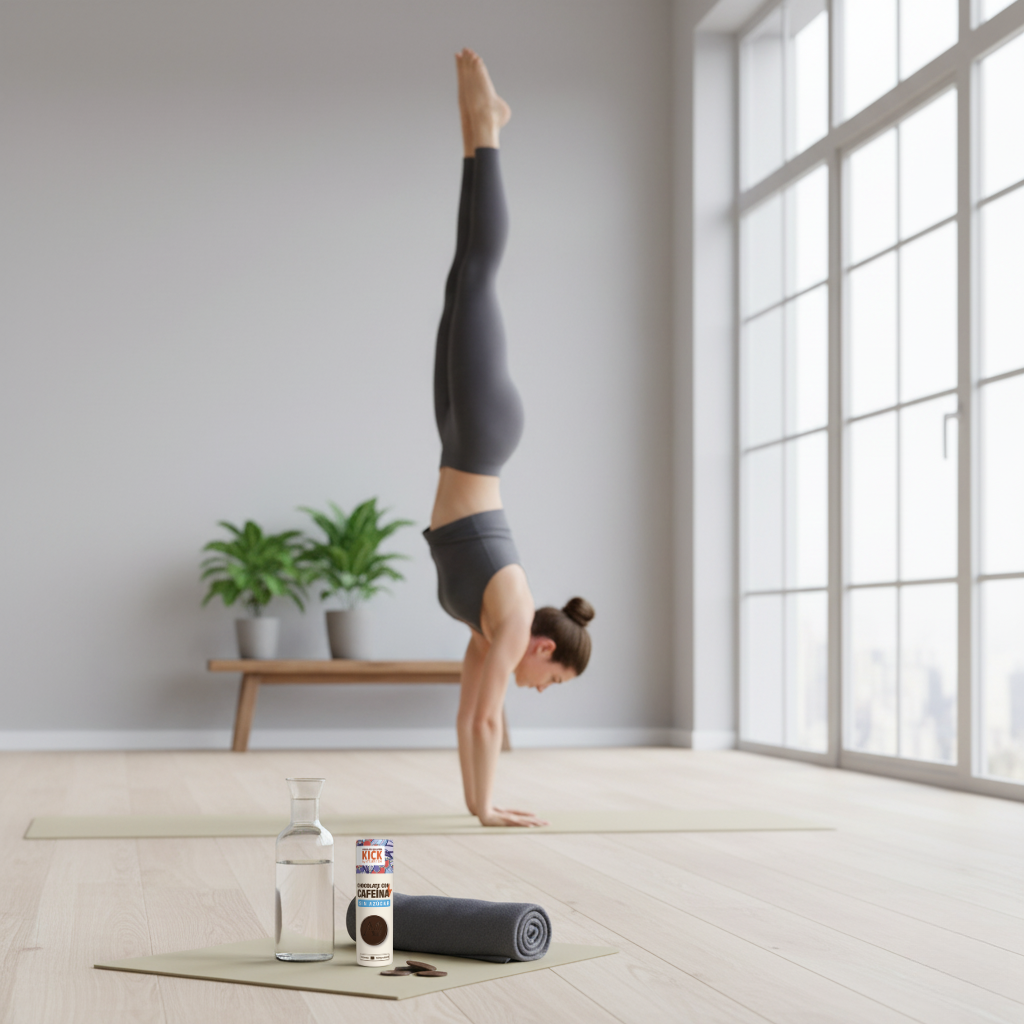 KICK - Chocolat sans sucre avec caféine