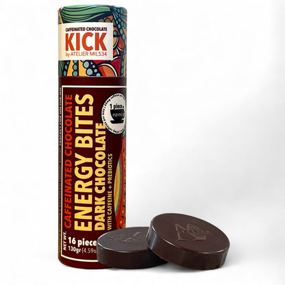 KICK - Chocolate obscuro con cafeína